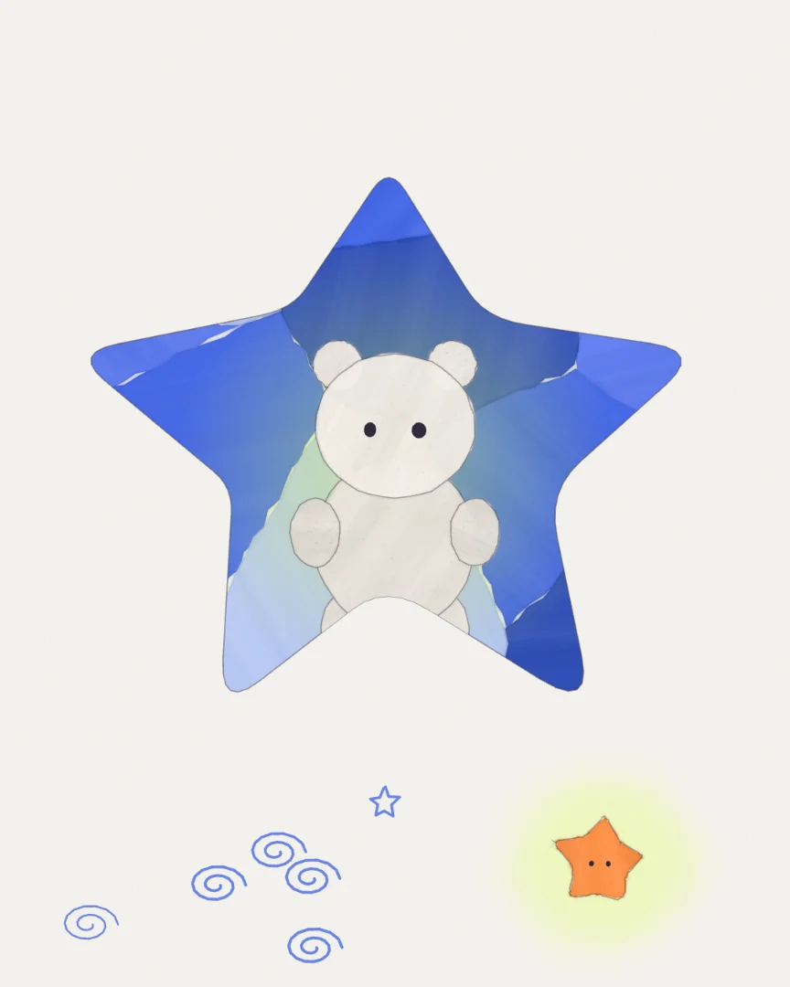 星のかたちの窓